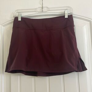 Maroon lululemon Skort - size 4